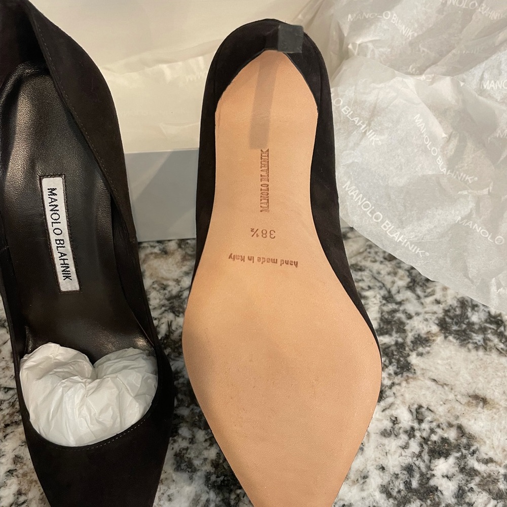 BB Manolo Blahnik Pumps - Brown - Picture 5 of 6